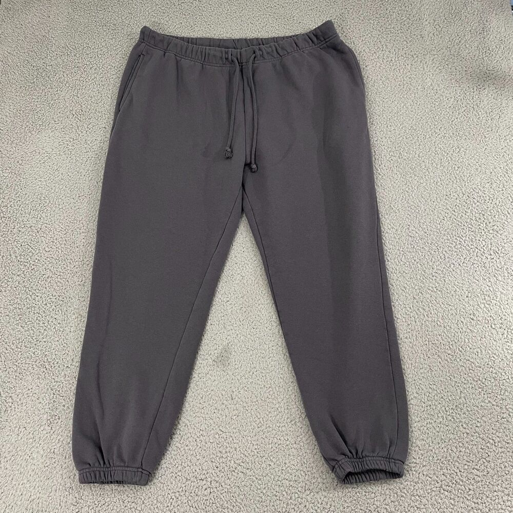 No Boundaries‎ Sweatpants Men L Gray Lounge Pullon Drawstring Joggers